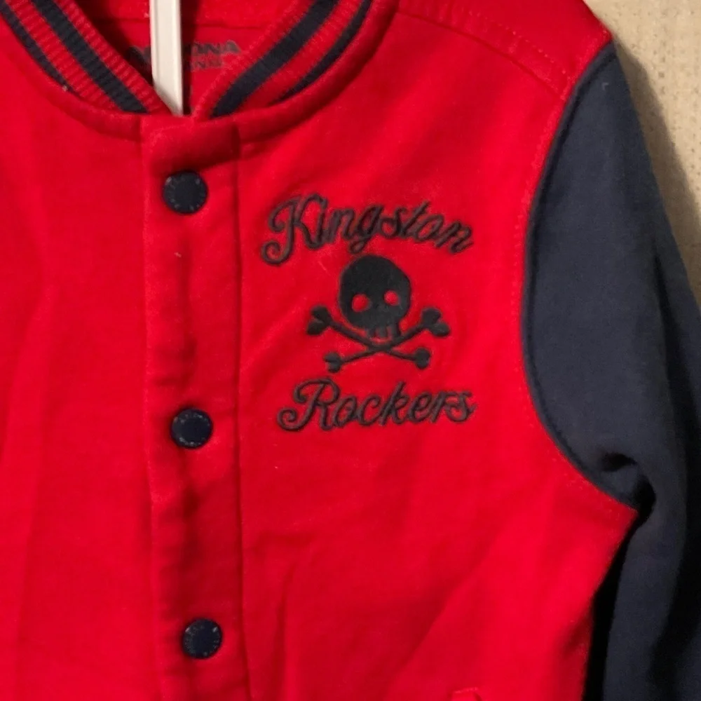 Arizona Jean Company Red and Navy Kids Jacket